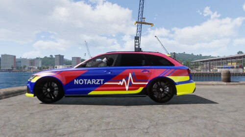 Audi RS6 Avant Notarzt #1