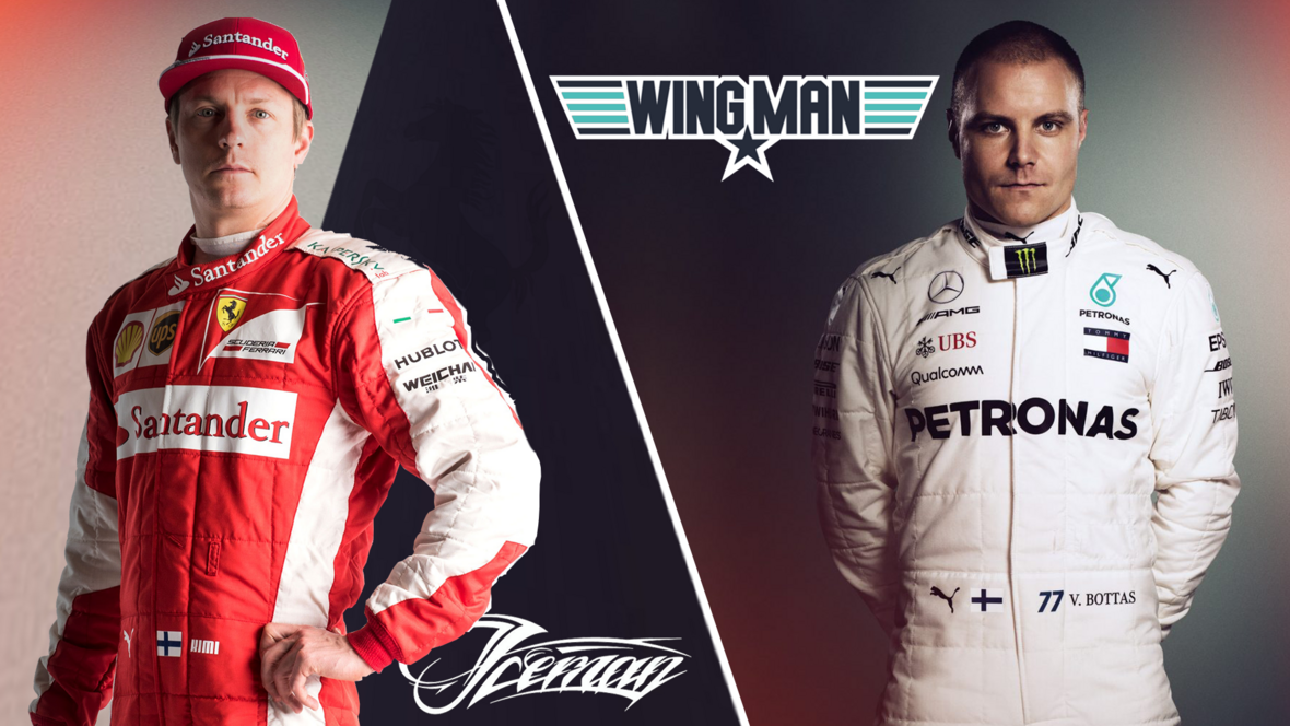 Kimi Raikkönen & Valtteri Bottas Wallpaper | Ferrari VS. Mercedes