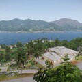 Ausblick auf die "Hauptinsel" der Karte Tanoa.