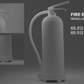 [3D MODELL] Fire Extinguisher