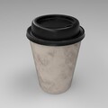 [3D MODELL] Benutzter Kaffeebecher