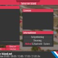 Z-Menu von Tomorrow Island