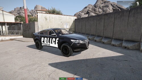 Amerikanischer Polizei SUV