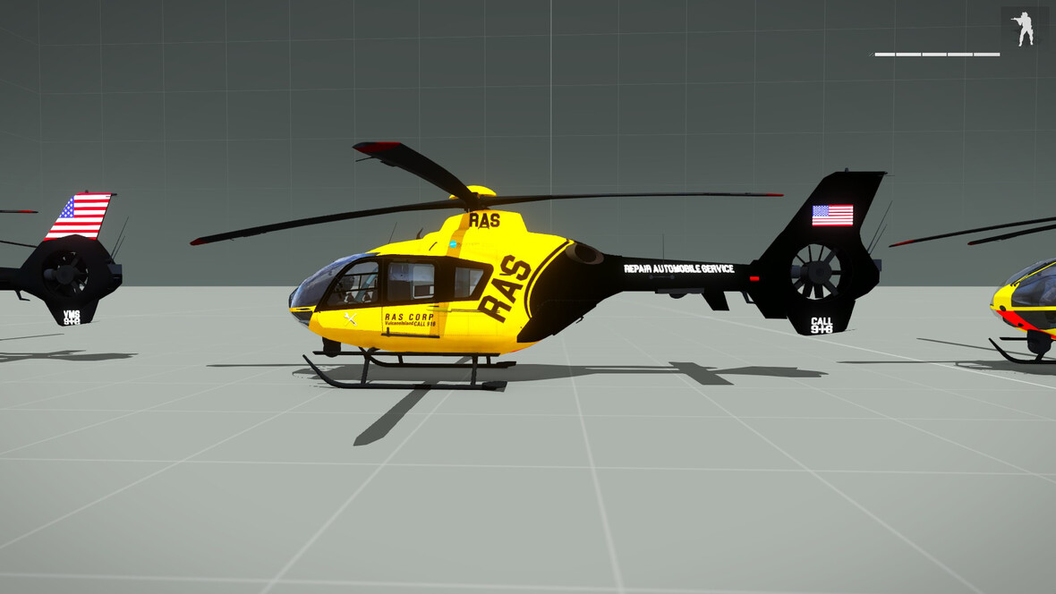 RAS Eurocopter Skin [VulcanoIslandLifeRPG]