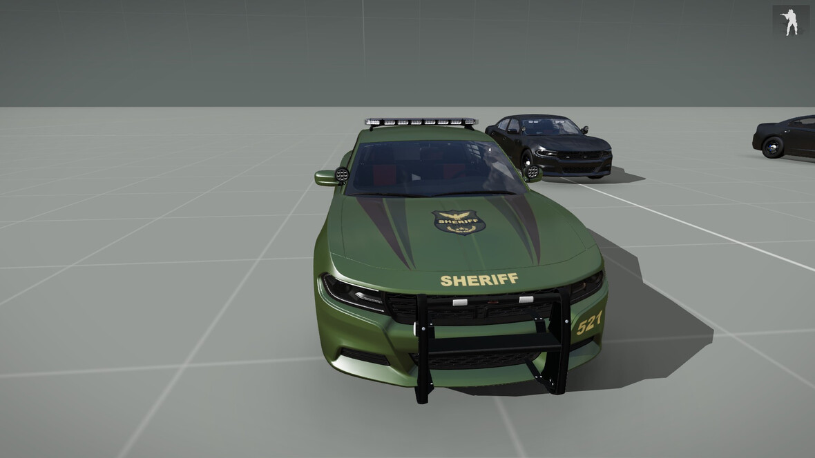 Sheriff Car Skin Front [VulcanoIslandLifeRPG]