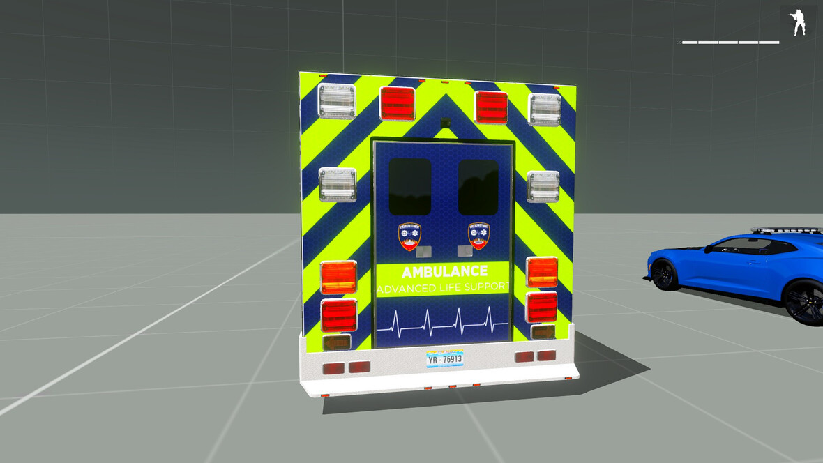 FD Ambulance Skin Back [AtlantikGaming]