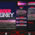 MasterClooney Avatar und Twitch Design