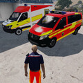 Neue Blackdragon Rettungdienst Fahrzeuge