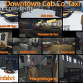 Downtown Cab Co. Taxi