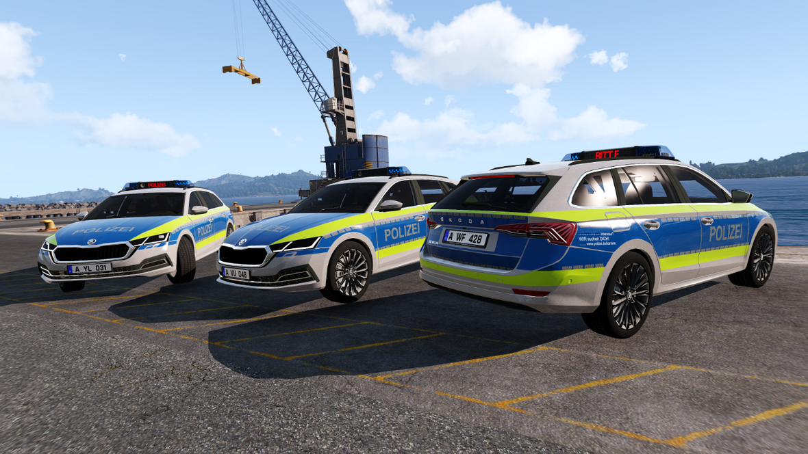 2020 Skoda Octavia Polizei