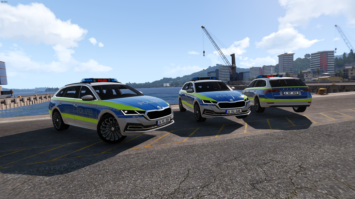 2020 Skoda Octavia Polizei